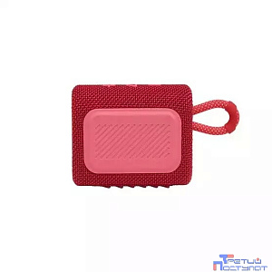 Колонка порт. JBL GO 3 красный 3W 1.0 BT (JBLGO3RED)