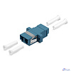 Cabeus DLC-DLC-SM Проходной соединитель LC-LC duplex, SM(для одномодового кабеля), корпус пластмассовый (SC Adapter Simplex dimension)