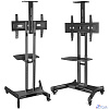 ONKRON TS1551 чёрная Для телевизоров диагональю 40"-70" Максимальная нагрузка: 45,5 кг VESA: 100x100, 100x200, 200x100, 200x200, 200x300, 200x400, 300x100, 300x200, 300x300, 300x400, 400x200, 400x300,