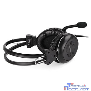A4 HU-30 черный 2м накладные USB оголовье
