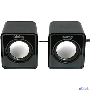 Dialog Colibri AC-02UP BLACK {акустические колонки 2.0, 5W RMS, питание от USB}
