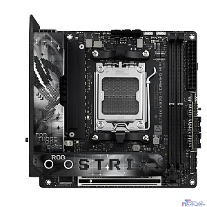 ASUS ROG STRIX X870-I GAMING WIFI (Socket AM5, ATX, 4xDDR5(192GB), HDMI, 1xPCIe5.0x16/2xPCIe 4.0x16/1xLAN (2.5GbE), WiFi7, 2xSATA 6Gb/s, 4xM.2, 2xUSB4, 2xType-C,4xUSB 3.2, 3xUSB 2.0)