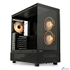 Case HSPD F710, Panoramic Mid Tower, Black, TG, 0.5 SPCC, 3x120mm ARGB (FN027) E-ATX, ATX, mATX, mITX 185/395/270mm 2x2.5", 1x3.5", 7xPCI 2xUSB-A 3.0 435x230x457mm