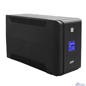 ИБП HIDEN EXPERT ULI1500C 1500ВА/900Вт {Линейно-интерактивный, 8xIEC C13 LCD, USB, встроенные АКБ 2x12B/9Ач}