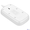 Perfeo LD_B4435 LDNIO SC4407Q/ Сетевой фильтр 2м/ 4 розетки EU_UK_US/ 2500W/ 4 USB+QC 3.0/ Выкл. на розетки/ White