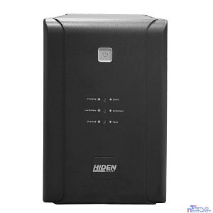 ИБП HIDEN EXPERT ULI1500E 1500ВА/900Вт {Линейно-интерактивный,8xIEC C13 LED, USB, встроенные АКБ 2x12B/9Ач} {УТ-00002461}