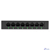 Exegate EX298690RUS Коммутатор неуправляемый ExeGate EDES-1008D (8-портовый UTP 10/100Mbps, металлический корпус, с функцией энергосбережения (EEE), настольный/настенный)
