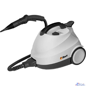 Bort Пароочиститель BDR-2700-R {Мощность 2200 Вт; Макс давление 4 бар; Постоянная подача пара 45 г/мин; Температура пара 143 °С; Объем бачка 1200 мл; Объем бойлера 1500 мл} [93412987]