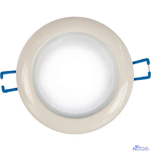 ЭРА WR1 WH Светильник влагозащищенный MR16,12V/220V, 50W белый