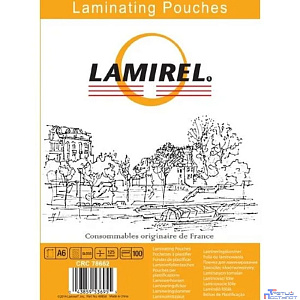 Lamirel Пленка для ламинирования LA/CRC-78662 (А6, 125мкм, 100 шт.)