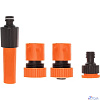 Rexant (62-0226-1-FC) Шланг поливочный ПВХ 3-х слойный армированный 3/4" 25м готовый комплект Стандарт Плюс