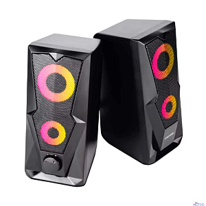 Microlab B27 {5 Вт х2, Гармонические искажения: < 0,5% (1 Вт 1 кГц), Частотная характеристика: 160 Гц - 20 кГц, Отношение сигнал/шум: > 65 дБ}