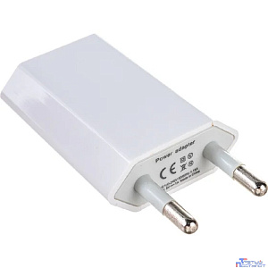 Rexant (18-1194) Сетевое зарядное устройство iPhone/iPod USB белое (СЗУ) (5 V, 1000 mA)