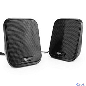 Акустич. система 2.0 Gembird SPK-100, черный, 6 Вт, рег. громкости, USB-питание