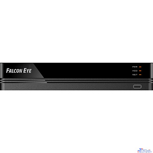Falcon Eye FE-NVR5108 8 канальный 5Мп IP регистратор: Запись 8 кан 5Мп 30к/с; Поток вх/вых 40/20 Mbps; Н.264/H.265/H265+; Протокол ONVIF, RTSP, P2P; HDMI, VGA, 2 USB, 1 LAN, SATA*1 (до 10TB HDD)