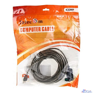 Telecom Кабель USB2.0-repeater, удлинительный активный <Am-->Af> 10м <TUS7049-10M> [6926123512029]