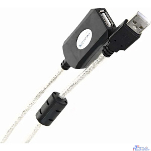VCOM VUS7049-10M Кабель-адаптер USB2.0-repeater, удлинительный активный <Am-->Af> 10м (6937510851355)