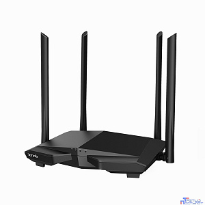 TENDA AC6 Wi-Fi маршрутизатор двухдиапазонный стандарта AC1200, 4 внешние антенны 6dBi, 1-port 10/100Mbps WAN, 3-ports 10/100Mbps LAN