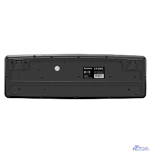 Exegate EX263906RUS Клавиатура Exegate LY-331L, <USB, шнур 2м, черная, 104кл, Enter большой>, Color box