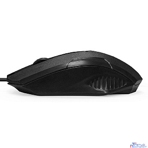 Exegate EX279944RUS Мышь Exegate SH-9025L2 <black, optical,  3btn/scroll, 1000dpi, USB, шнур 2,2м>, Color box