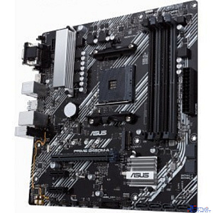 ASUS PRIME B450M-A II (Socket AM4, mATX, 4xDDR4(128GB), VGA/DVI-D/HDMI 2.0, 1xPCIe 3.0x16/2xPCIe 2.0, 1xLAN, 6xSATA 6Gb/s, 1xM.2, 6xUSB 3.2, 1xPS/2)