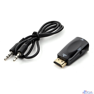 Gembird Переходник HDMI-VGA Cablexpert, 19M/15F (A-HDMI-VGA-02)