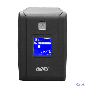 ИБП HIDEN EXPERT ULI800C 800ВА/480Вт {Линейно-интерактивный,4xIEC C13 LCD, USB, встроенный АКБ 1x12B/9Ач }