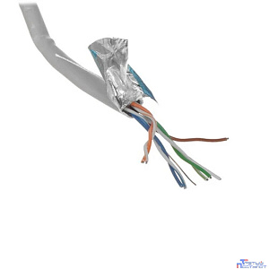 Cablexpert [FPC-5004E-SOL] Кабель FTP 5e, 4 пары, 0.48мм, CAA, 305м серый
