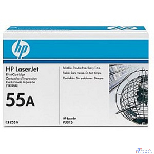 HP CE255A Картридж ,Black{LJ P3015, Black, (6000стр.)}
