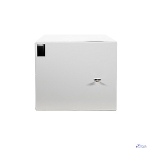 NTSS Шкаф настенный антивандальный пенал NTSS WAP 6U 600*400мм, 2 профиля 19, сварной, серый RAL 7035 NTSS-WAP6U6040