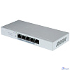 ZYXEL GS1200-5HPV2-EU0101F Smart PoE+ коммутатор GS1200-5HP v2, 5xGE (4xPoE+), настольный, бесшумный, с поддержкой VLAN, IGMP, QoS и Link Aggregation, бюджет PoE 60 Вт