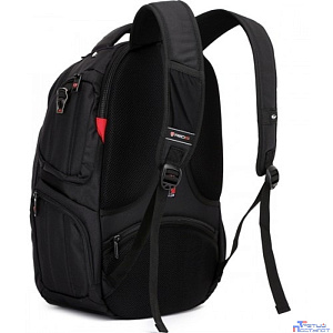 Рюкзак SUMDEX PJN-303 BK нейлон, черная, до 16"