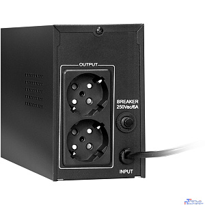Exegate EP285525RUS ИБП ExeGate SpecialPro UNB-400.LED.AVR.EURO <400VA/240W, LED, AVR, 2 евророзетки, Black>
