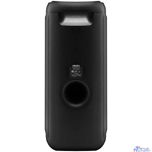 Ginzzu GM-215 {80Вт, LED-дисплей, TWS, 60Гц- 18кГц, USB-flash, microSD-card, FM-радио, пульт ДУ, батарея 7,4В/5400мАч}