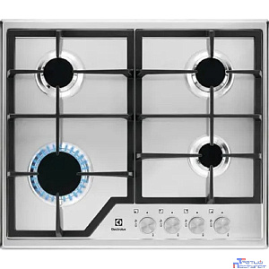 Electrolux KGS6426SX Газовая варочная панель, нержавеющая сталь