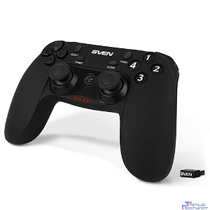 Беспроводной геймпад Sven GC-3050 (13 кл. 2 стика, D-pad, Soft Touch, PC/PS3/Android/Xinput)