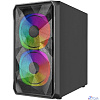 Powercase Mistral Micro A3B ARGB, Tempered Glass, 2x 140mm ARGB PWM+1x 120mm ARGB PWM, чёрный, mATX (CMMAB-A3-V2)