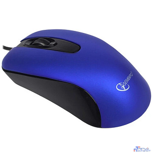 Gembird MOP-400-B dark blue USB, 1000DPI, бесшумный клик