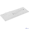 Клавиатура Gembird KB-8354U,{USB, бежевый/белый, 104 клавиши, кабель 1,45м}