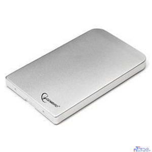 Gembird EE2-U2S-41-S Внешний корпус 2.5" Gembird EE2-U2S-41, серебро, USB 2.0, SATA, металл