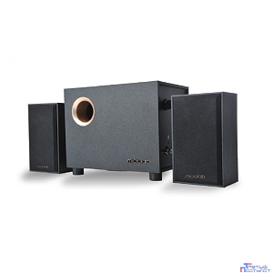 Microlab M-105BT {10 Вт RMS, Распределение мощности 2,5 Вт х 2 +5 W, Частотная характеристика 40-20 кГц, Соотношение сигнал/шум 70 дБ}