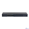 DAHUA DH-SG1016 16-портовый гигабитный неуправляемый коммутатор, 16xRJ45 1Gb, коммутация 32 Гбит/с, MAC-таблица 8К, металл