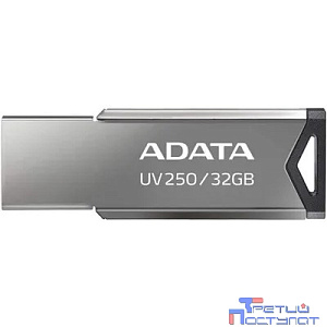 A-DATA Flash Drive 32GB UV250 AUV250-32G-RBK USB2.0 серебристый