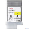 Canon PFI-102Y 0898B001 Картридж для Canon imagePROGRAF iPF605, iPF610., iPF650, iPF655, iPF710, iPF750, iPF755, LP17, iPF510, Желтый, 130 мл.