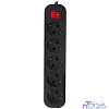 5bites SP5B-318 Сетевой фильтр 5S / 3*1.5MM2 / 16A / ABS / 1.8M / BLACK