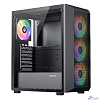 XASTRA Корпус A406 4ARGB Black ATX/Mesh/ tempered glass / 4x120mm ARGB PWM fans/ A406-4FC12A
