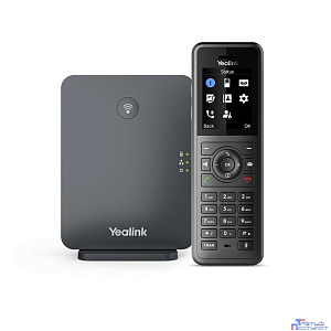 Yealink SIP - W77P телефон (база W70B + трубка W57R) до 10 SIP-аккаунтов, до 10 трубок на базу, до 20 одновременных вызовов, шт"