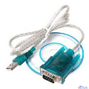ORIENT Кабель-адаптер  USS-102, USB Am to RS232 DB9M (chipset CH340), 1.2м, крепеж разъема - винты