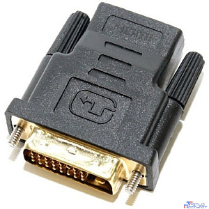 5bites DH1803G Переходник DVI (24+1) M / HDMI F, зол.разъемы