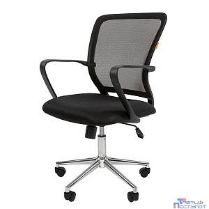 Офисное кресло Chairman    698   Россия     TW-01  черный хром new (7077478)